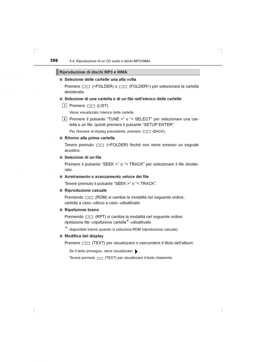 Toyota Hilux VIII 8 AN120 AN130 manuale del proprietario / page 396