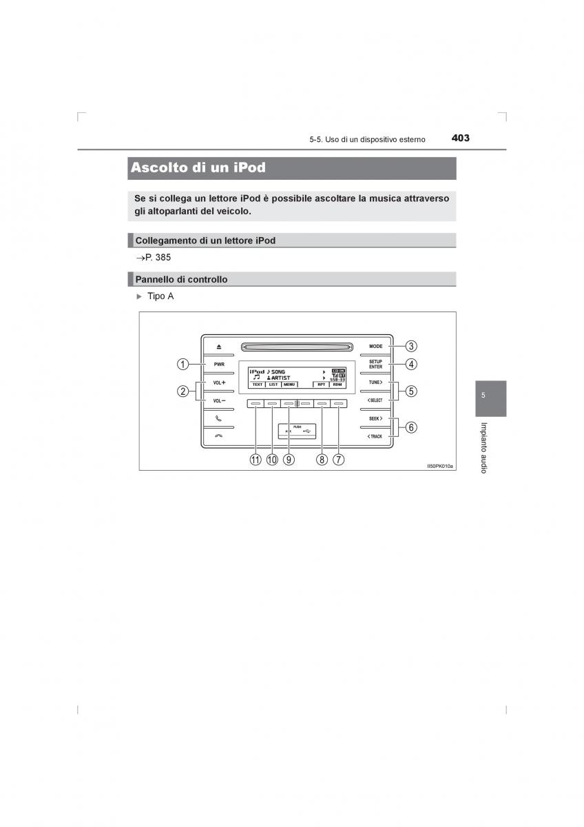 Toyota Hilux VIII 8 AN120 AN130 manuale del proprietario / page 403