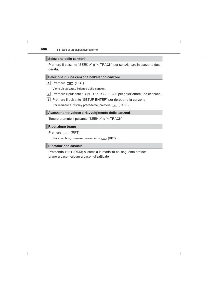 Toyota Hilux VIII 8 AN120 AN130 manuale del proprietario / page 406