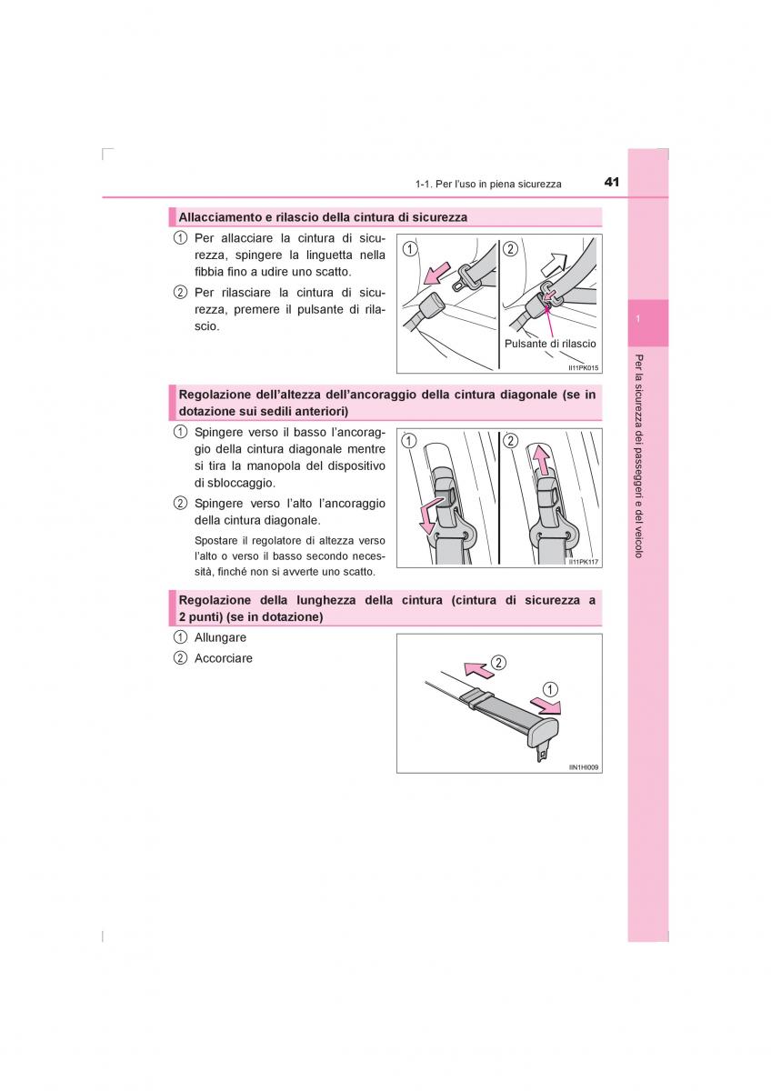 Toyota Hilux VIII 8 AN120 AN130 manuale del proprietario / page 41