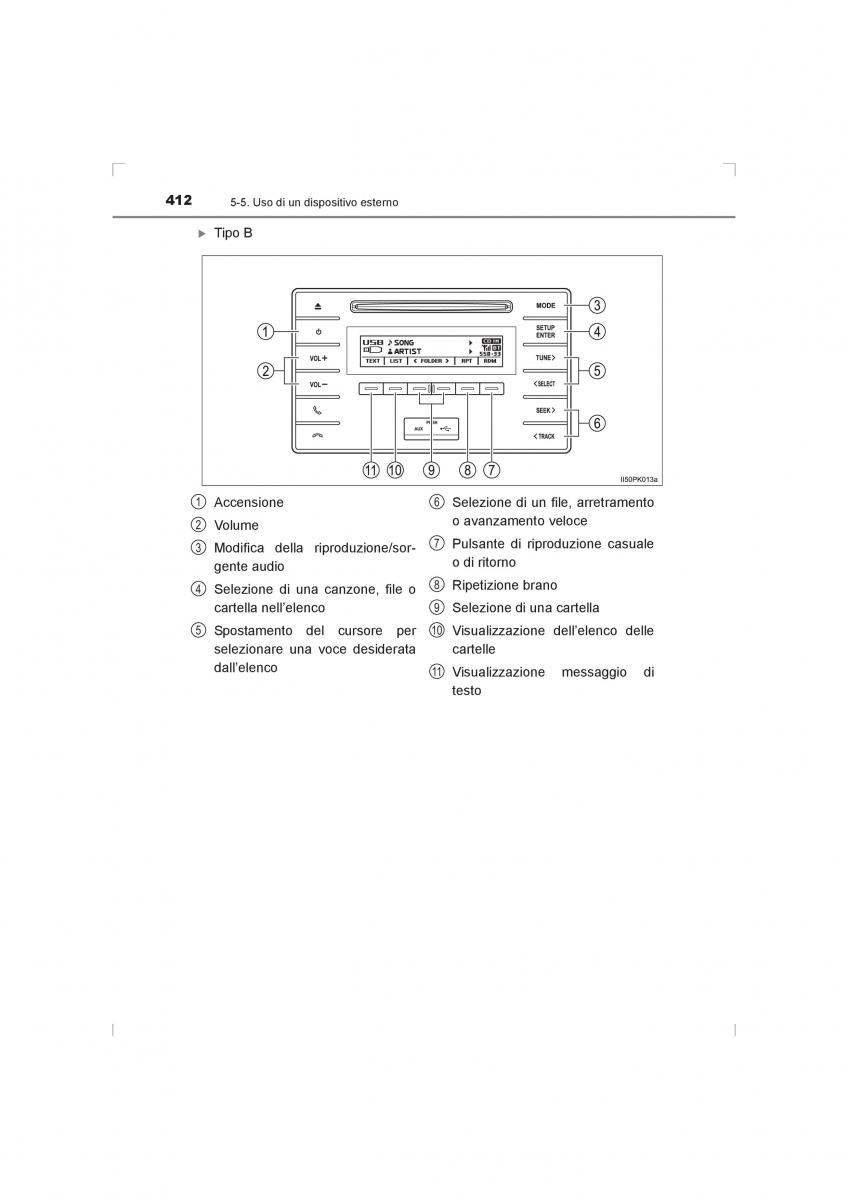 Toyota Hilux VIII 8 AN120 AN130 manuale del proprietario / page 412