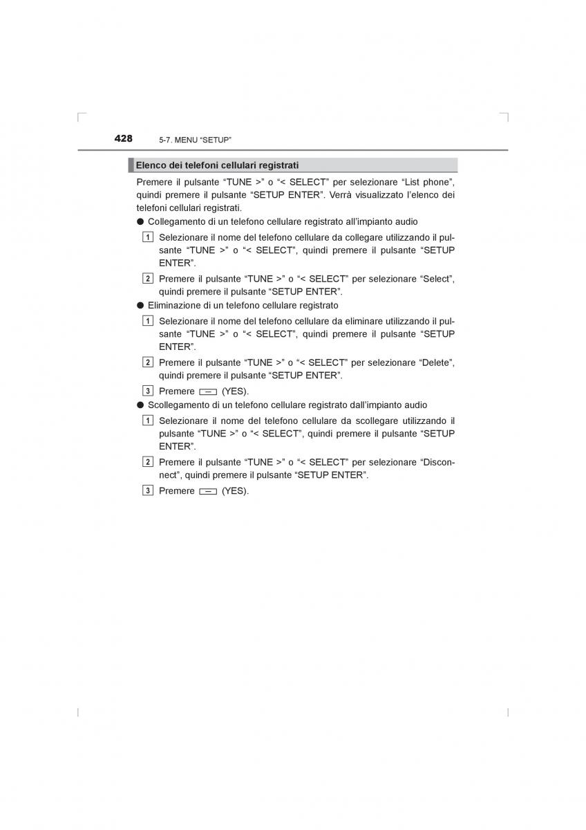 Toyota Hilux VIII 8 AN120 AN130 manuale del proprietario / page 428