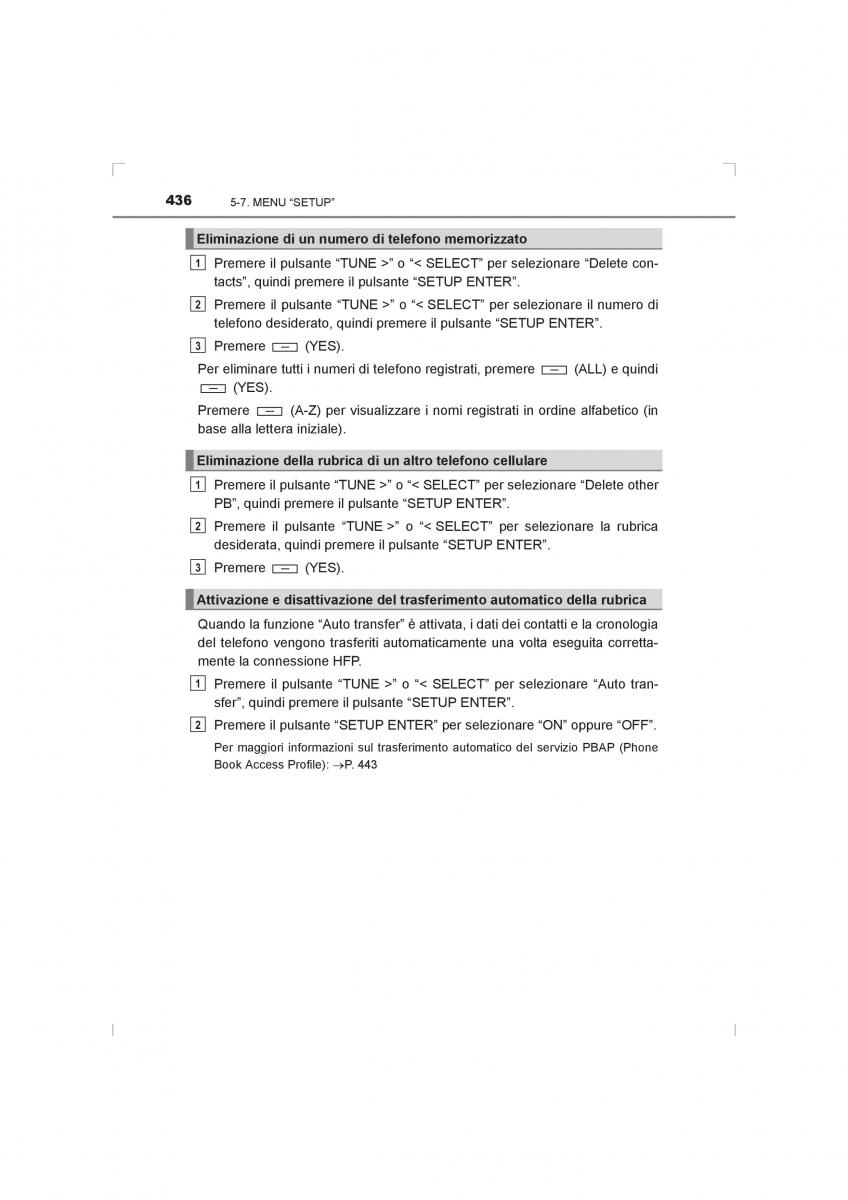 Toyota Hilux VIII 8 AN120 AN130 manuale del proprietario / page 436