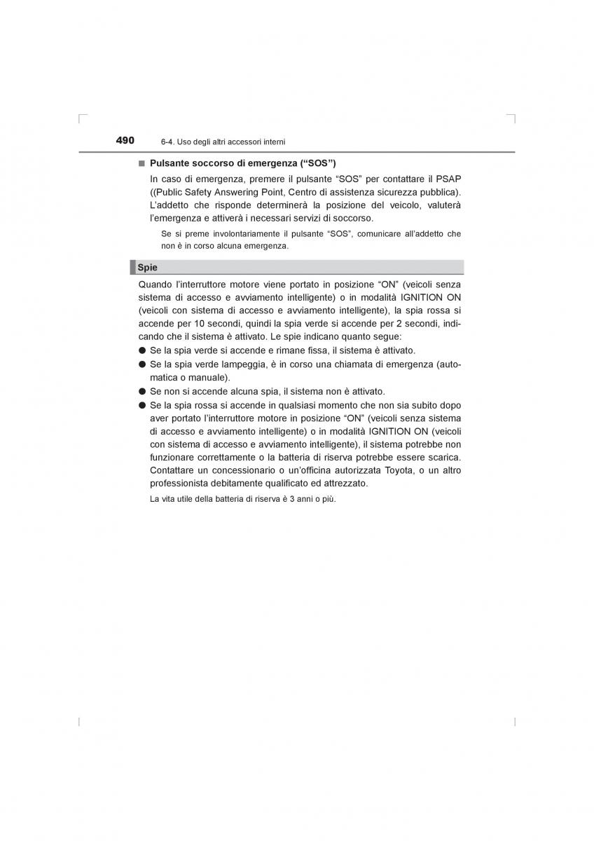 Toyota Hilux VIII 8 AN120 AN130 manuale del proprietario / page 490