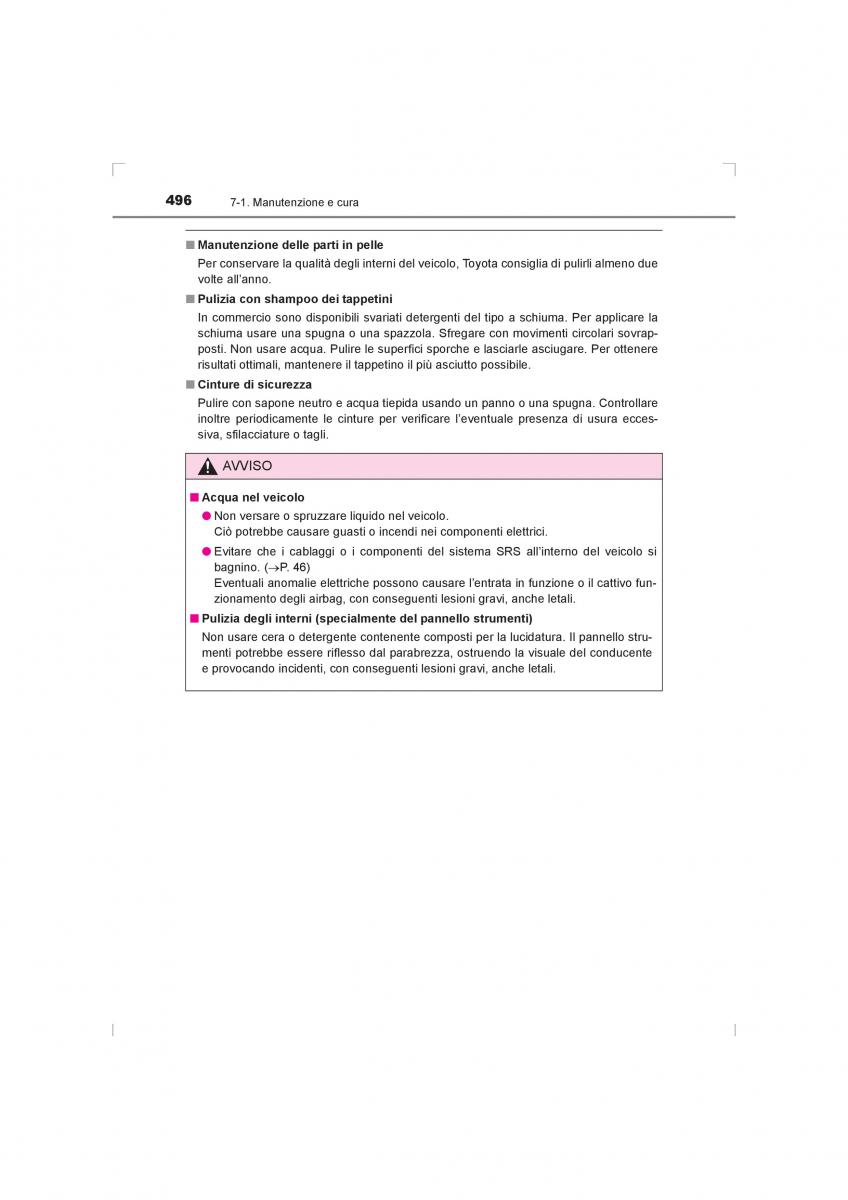 Toyota Hilux VIII 8 AN120 AN130 manuale del proprietario / page 496