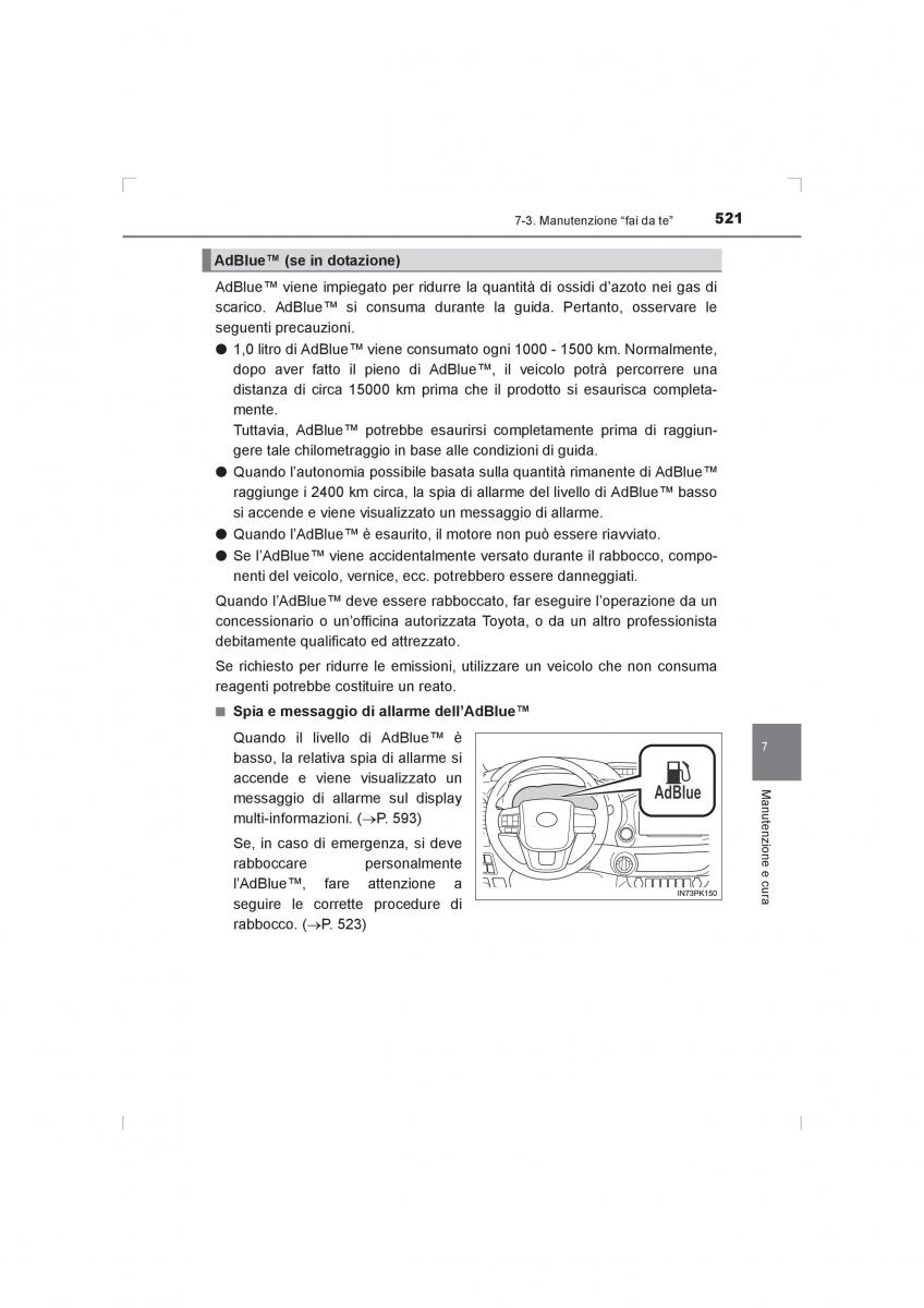 Toyota Hilux VIII 8 AN120 AN130 manuale del proprietario / page 521