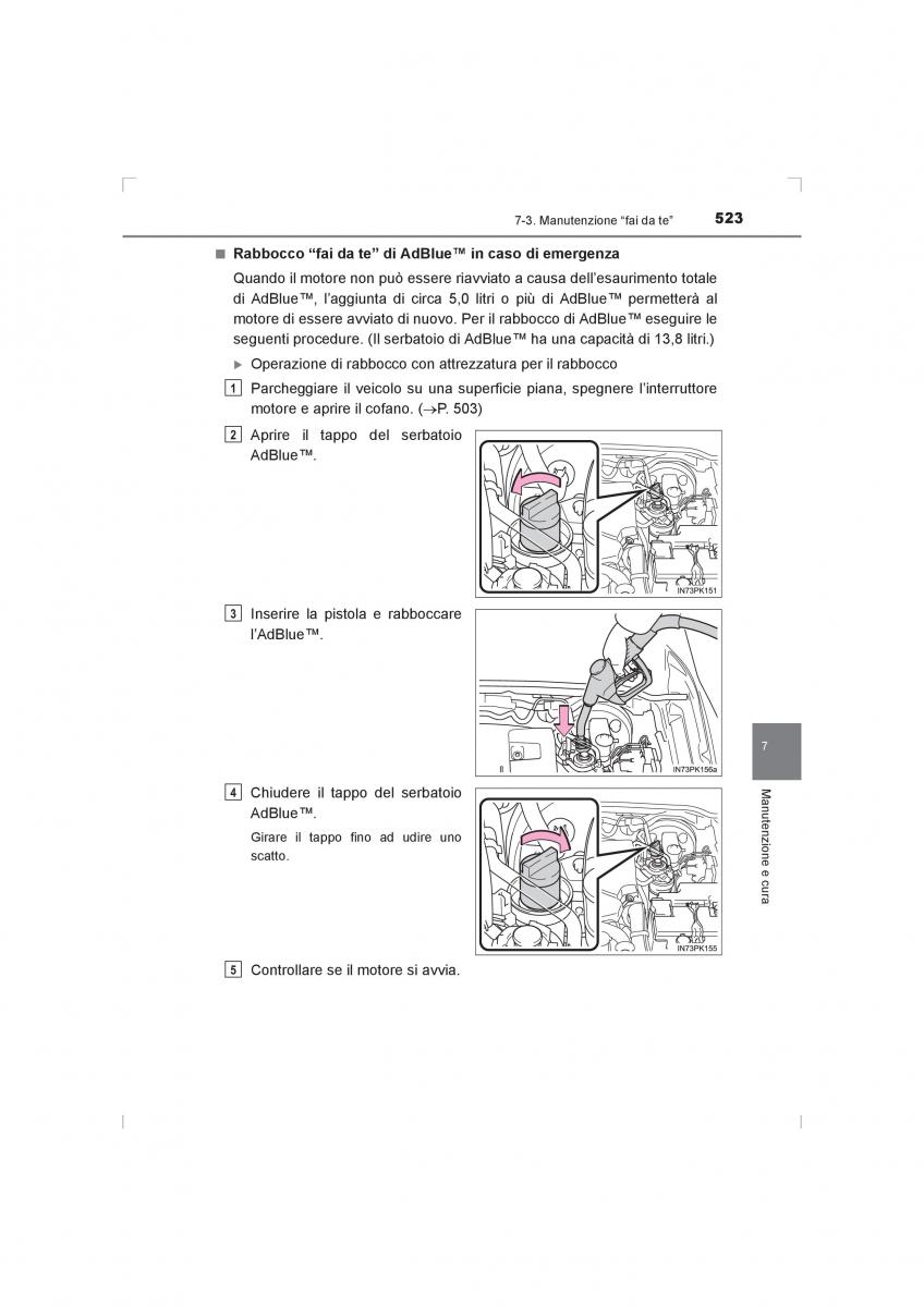 Toyota Hilux VIII 8 AN120 AN130 manuale del proprietario / page 523