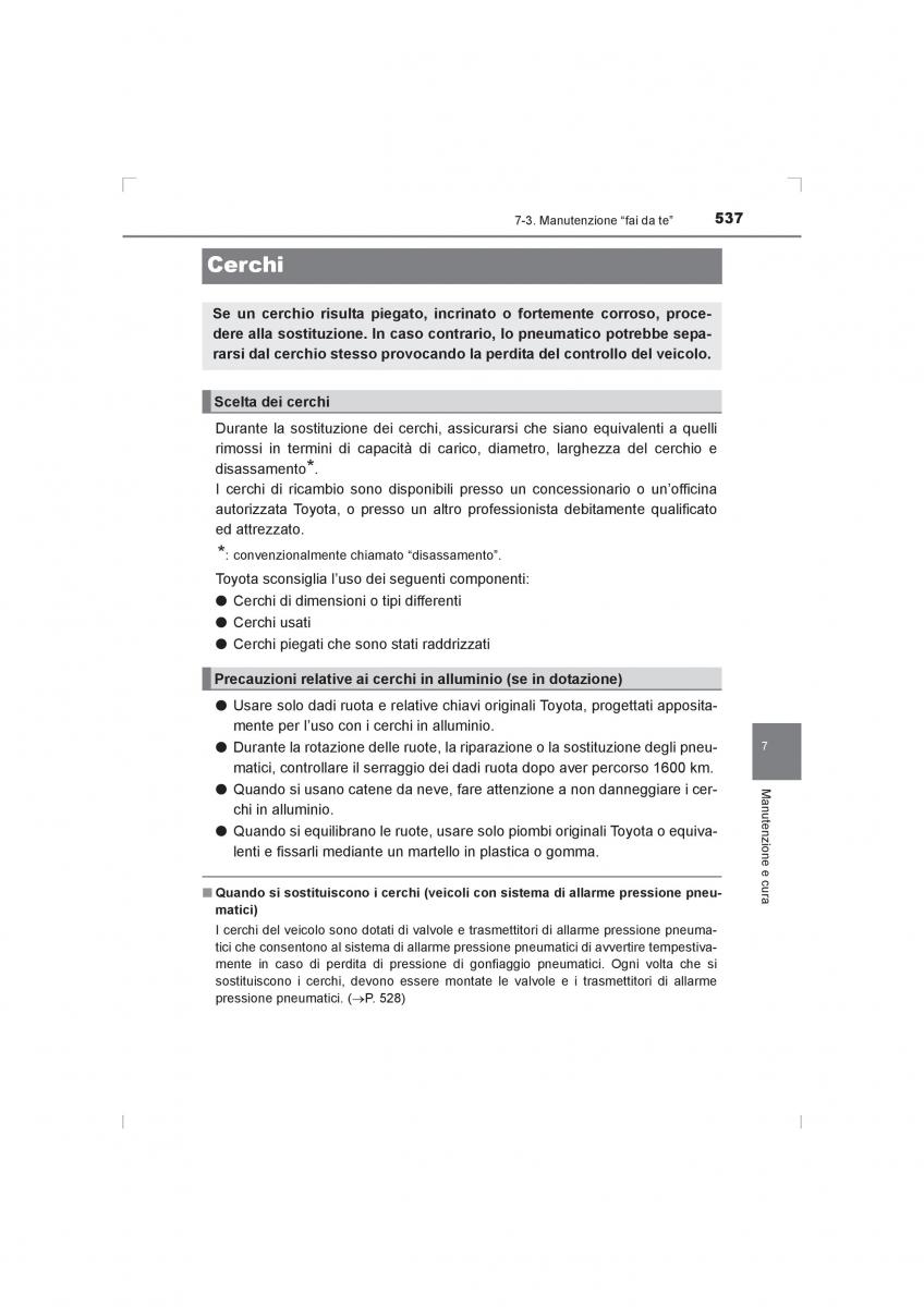 Toyota Hilux VIII 8 AN120 AN130 manuale del proprietario / page 537