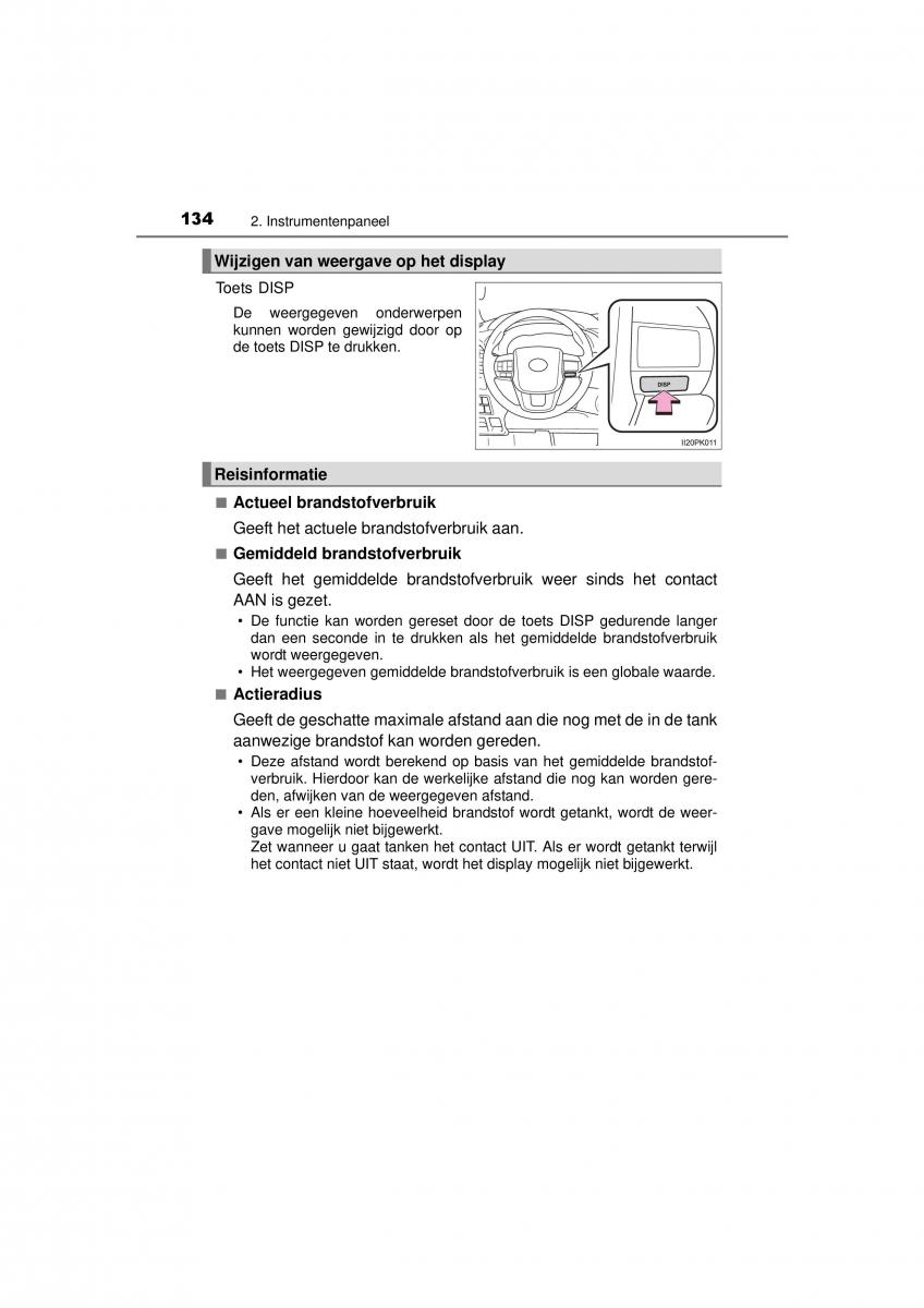 Toyota Hilux VIII 8 AN120 AN130 handleiding / page 134