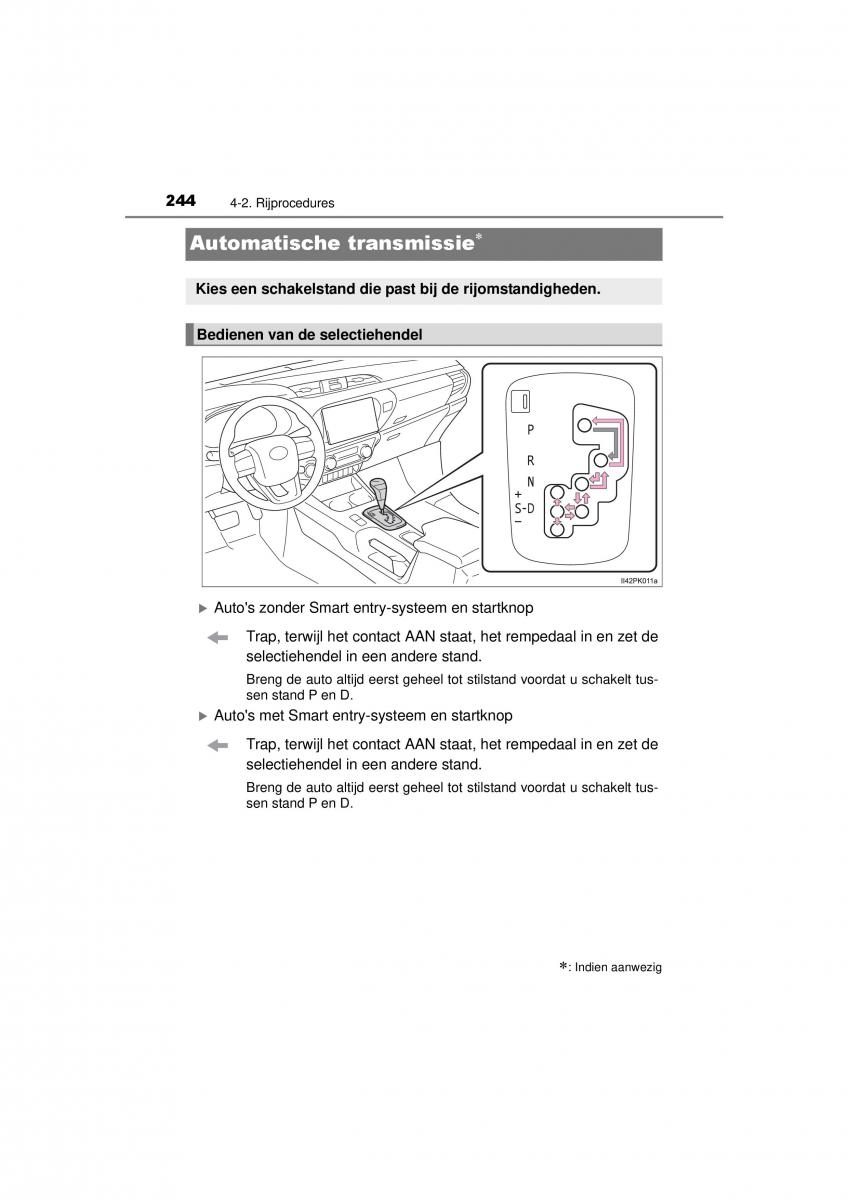 Toyota Hilux VIII 8 AN120 AN130 handleiding / page 244