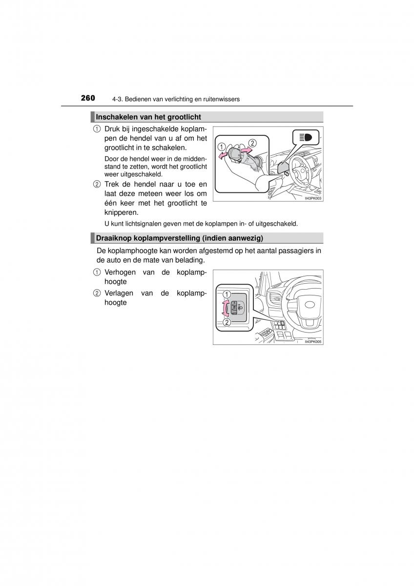 Toyota Hilux VIII 8 AN120 AN130 handleiding / page 260