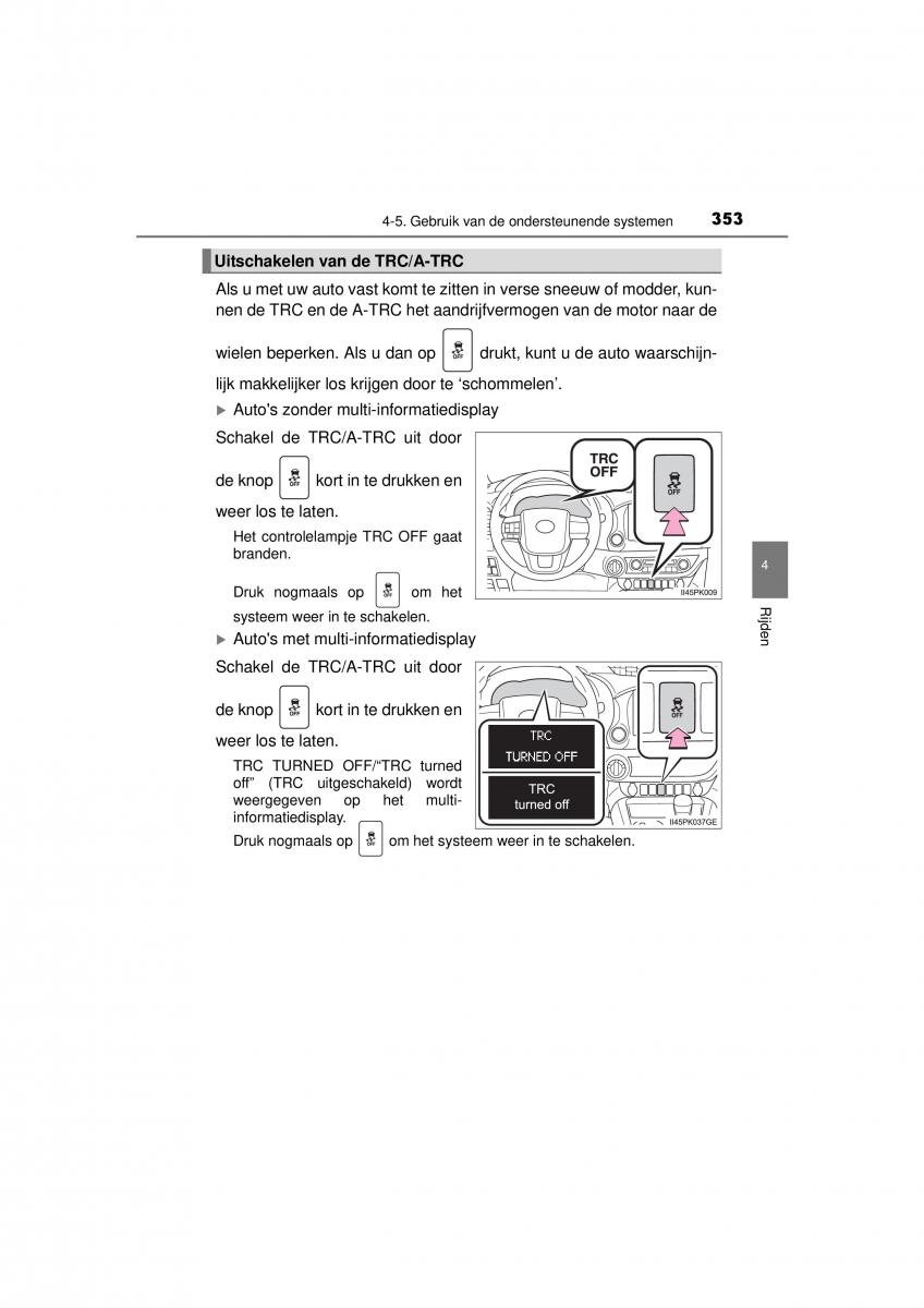 Toyota Hilux VIII 8 AN120 AN130 handleiding / page 353