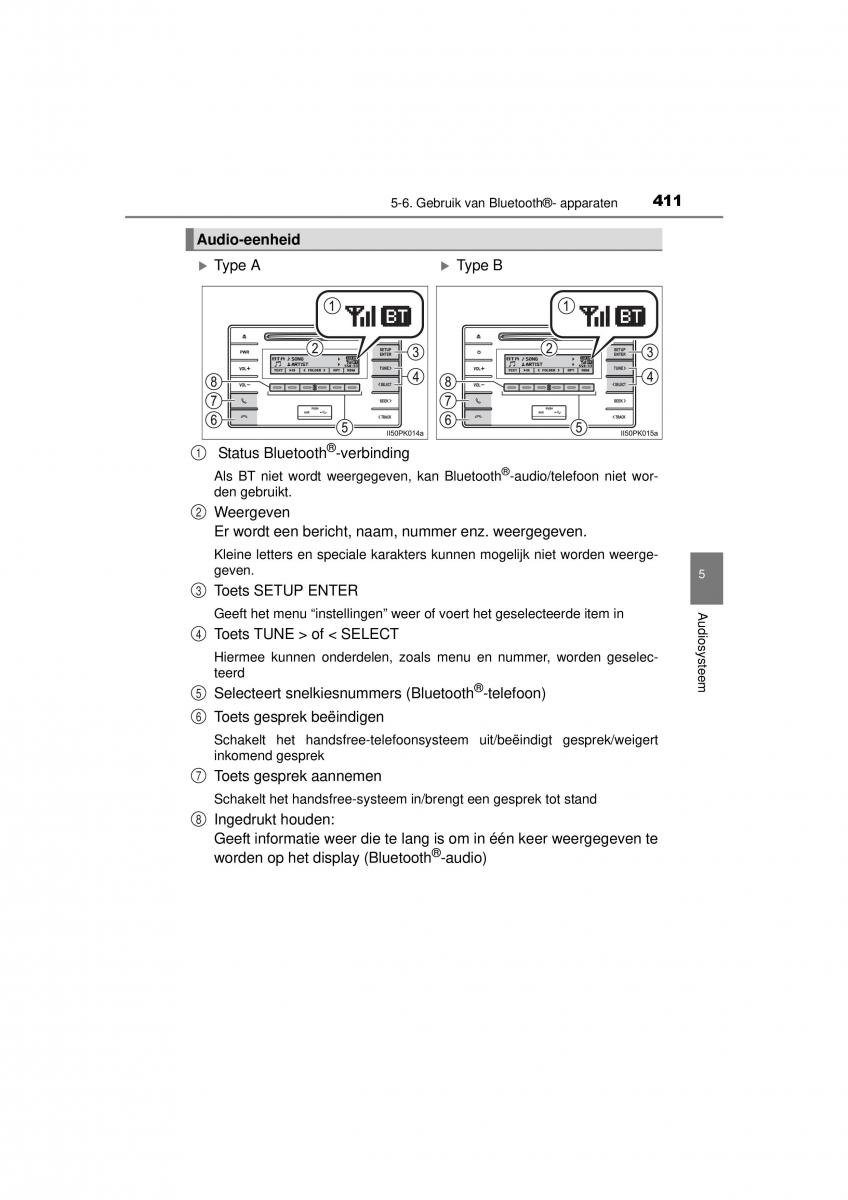 Toyota Hilux VIII 8 AN120 AN130 handleiding / page 411