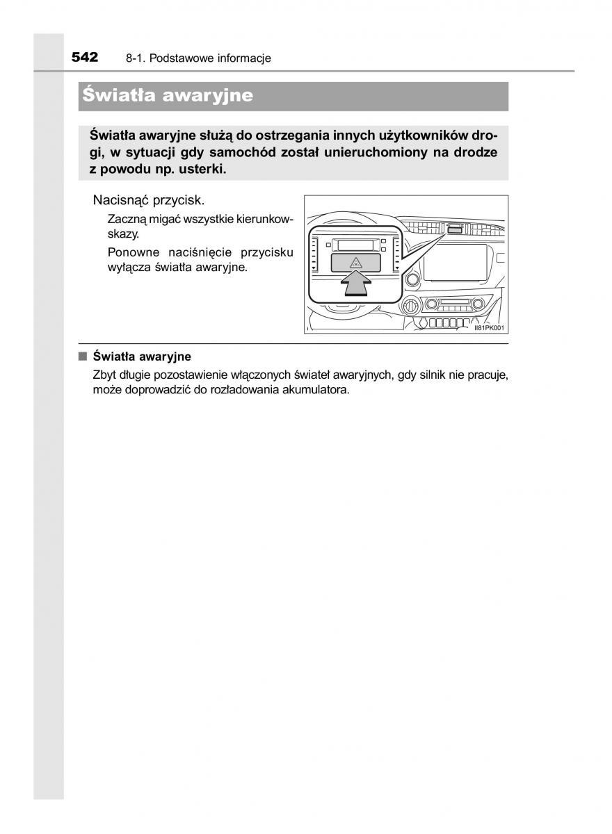 Toyota Hilux VIII 8 AN120 AN130 instrukcja obslugi / page 542