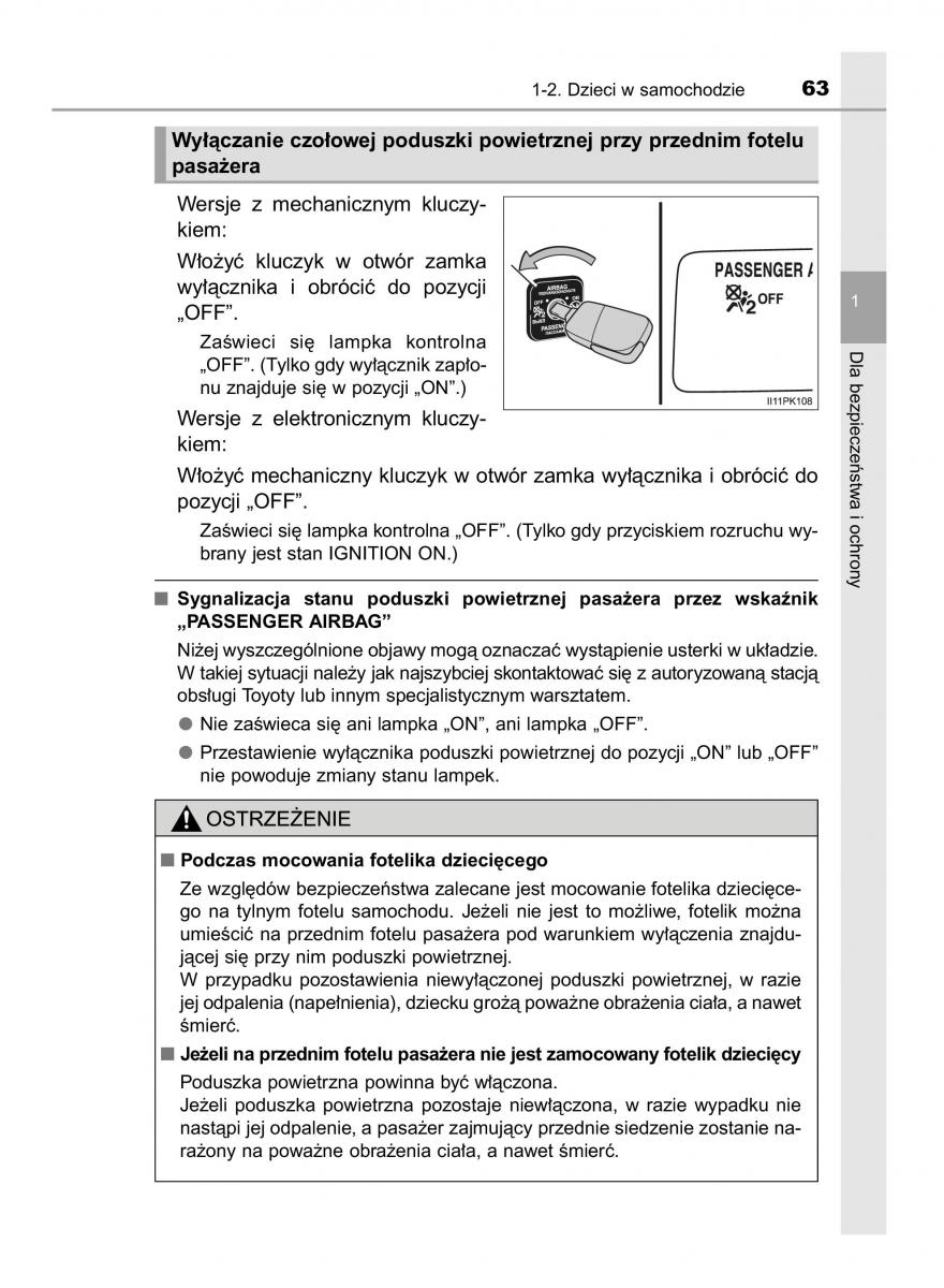 Toyota Hilux VIII 8 AN120 AN130 instrukcja obslugi / page 63