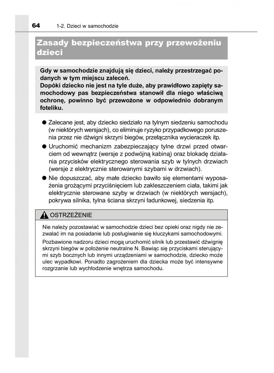 Toyota Hilux VIII 8 AN120 AN130 instrukcja obslugi / page 64