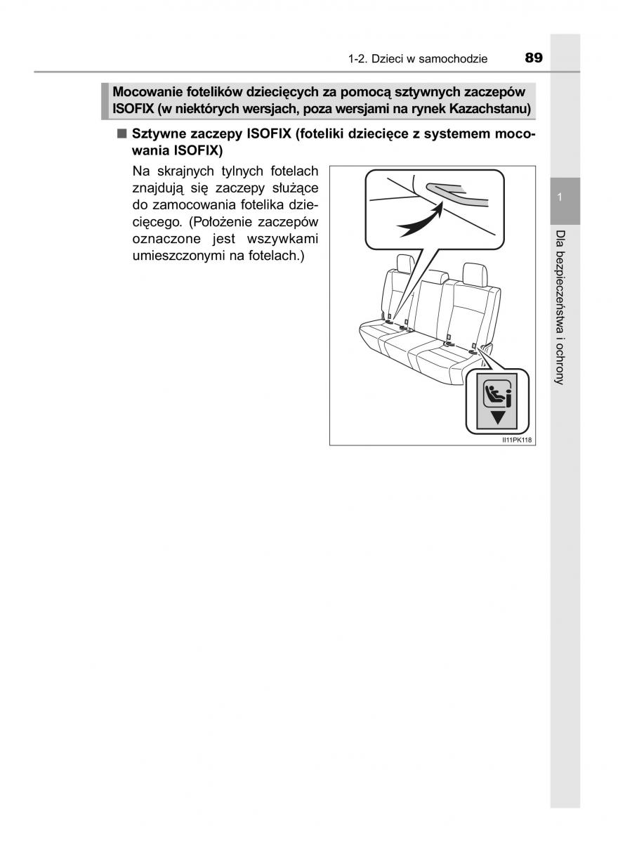 Toyota Hilux VIII 8 AN120 AN130 instrukcja obslugi / page 89