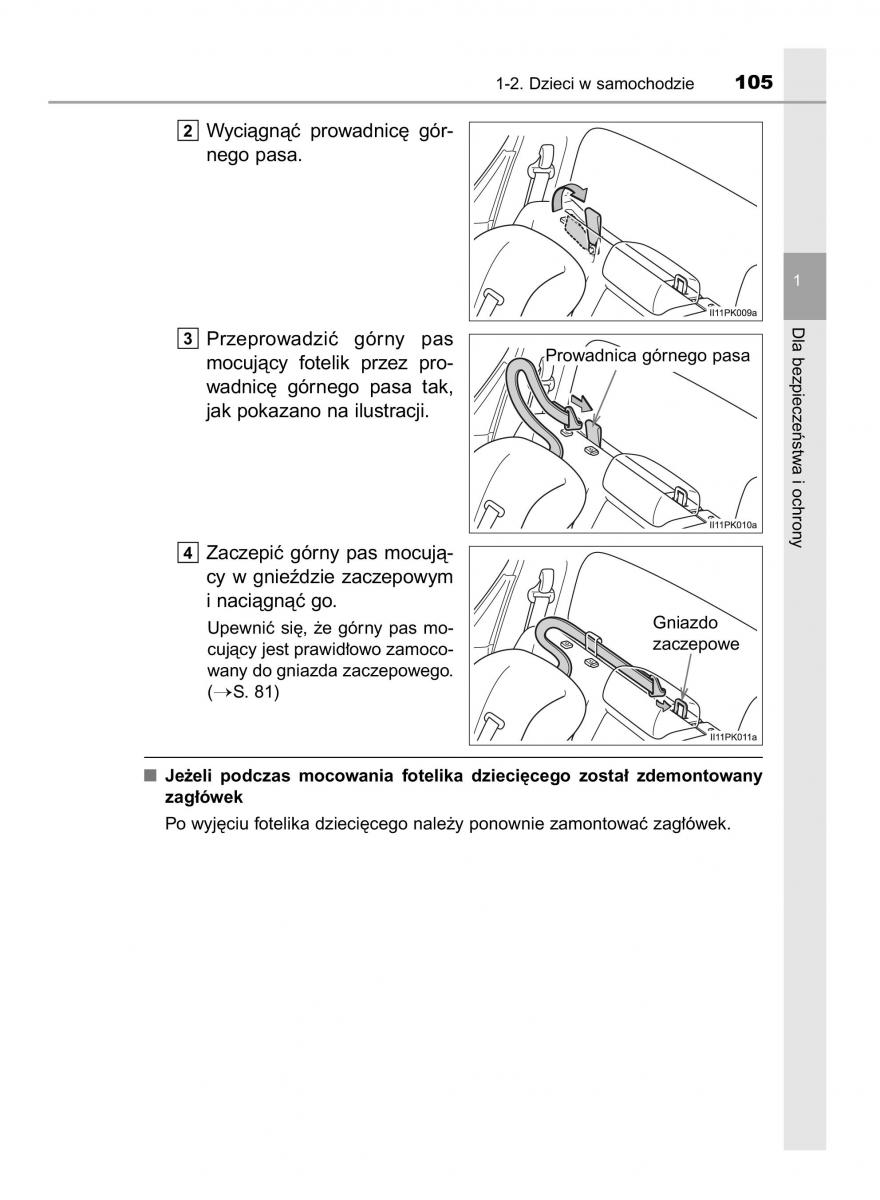 Toyota Hilux VIII 8 AN120 AN130 instrukcja obslugi / page 105