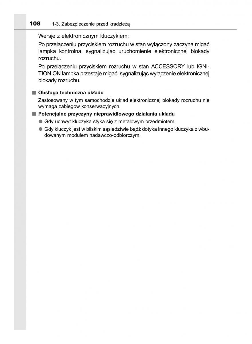 Toyota Hilux VIII 8 AN120 AN130 instrukcja obslugi / page 108