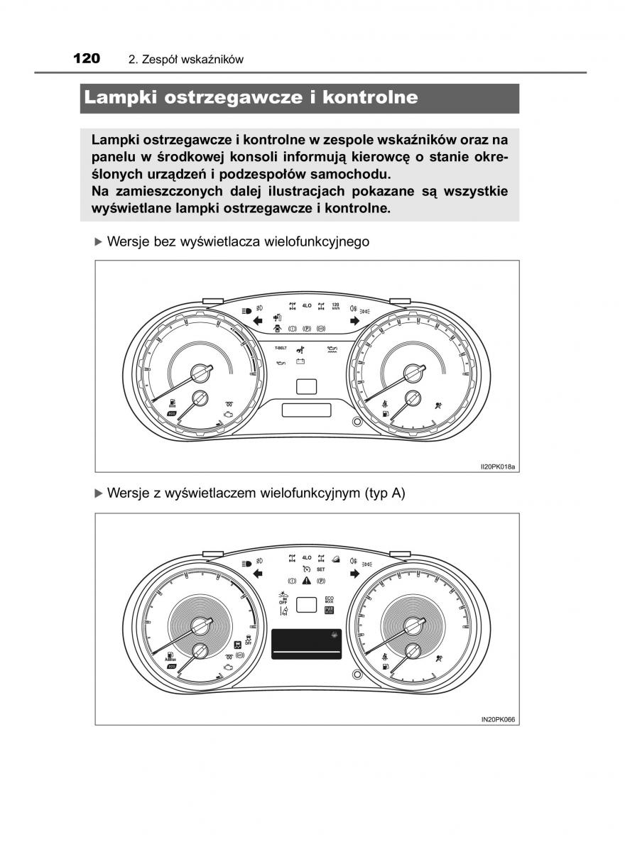 Toyota Hilux VIII 8 AN120 AN130 instrukcja obslugi / page 120