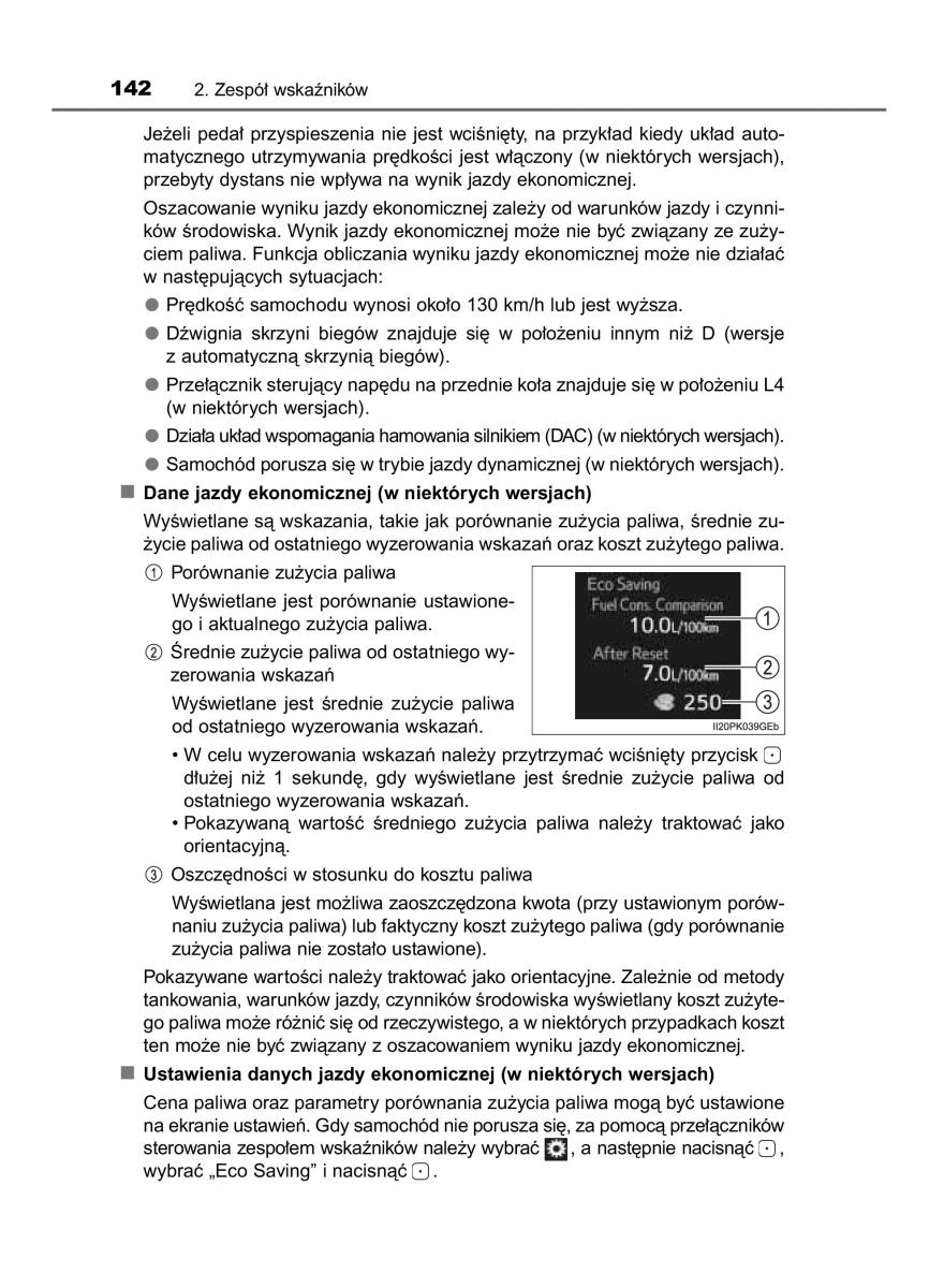 Toyota Hilux VIII 8 AN120 AN130 instrukcja obslugi / page 142