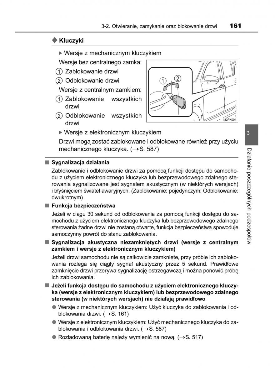 Toyota Hilux VIII 8 AN120 AN130 instrukcja obslugi / page 161