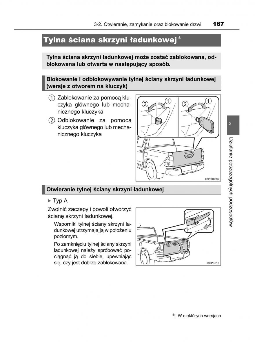 Toyota Hilux VIII 8 AN120 AN130 instrukcja obslugi / page 167