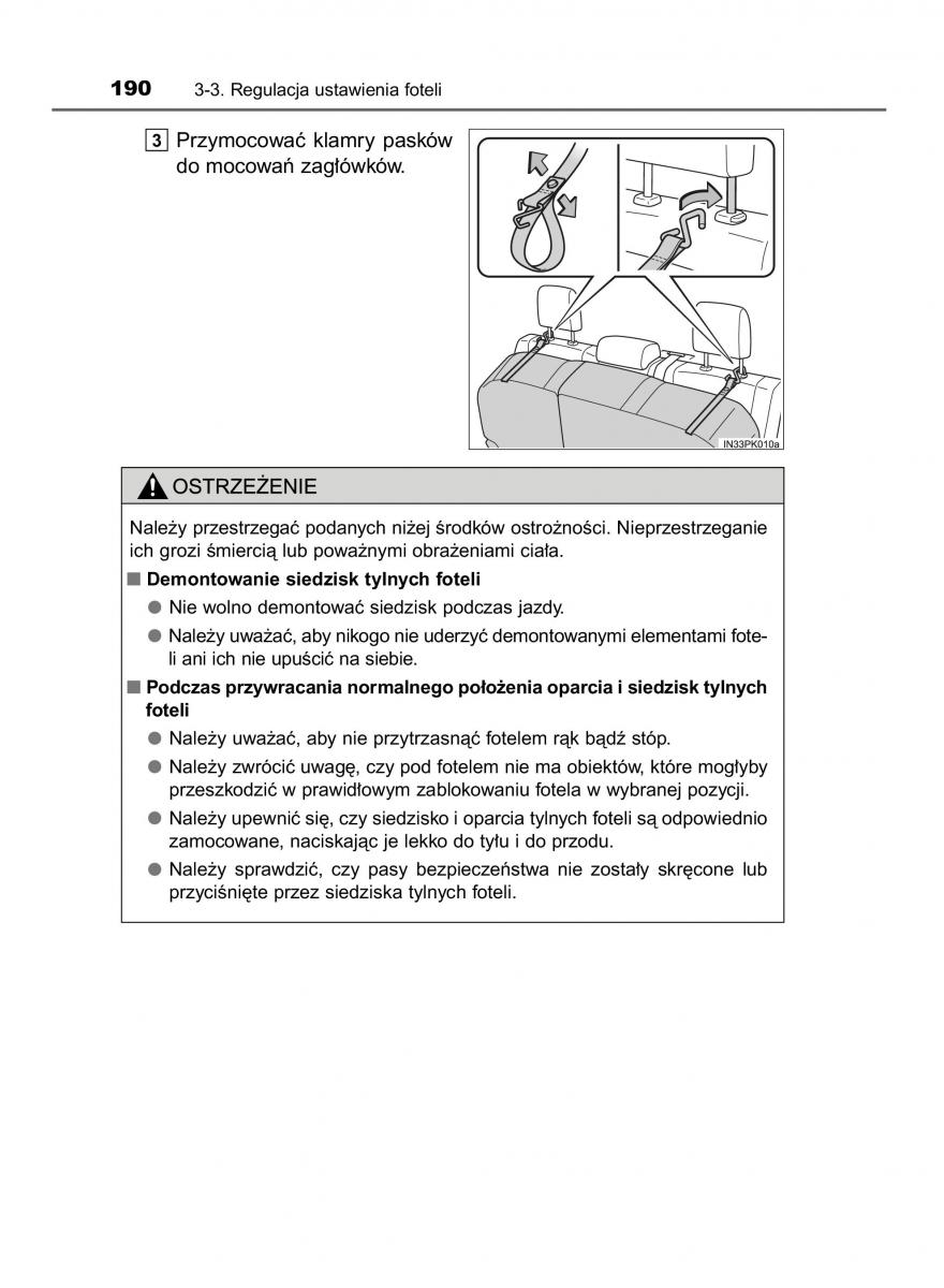 Toyota Hilux VIII 8 AN120 AN130 instrukcja obslugi / page 190