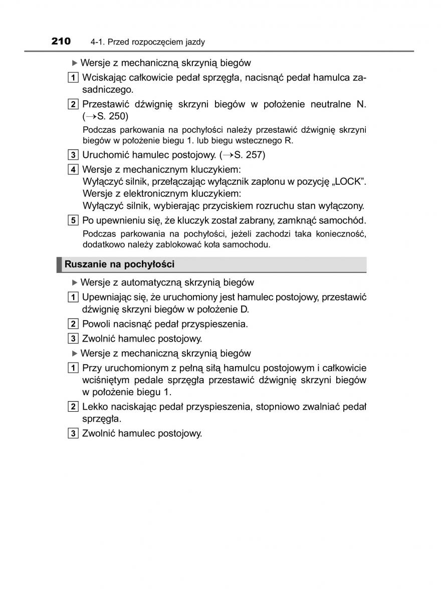 Toyota Hilux VIII 8 AN120 AN130 instrukcja obslugi / page 210