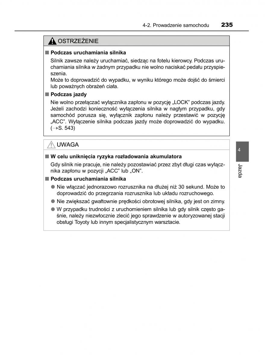 Toyota Hilux VIII 8 AN120 AN130 instrukcja obslugi / page 235