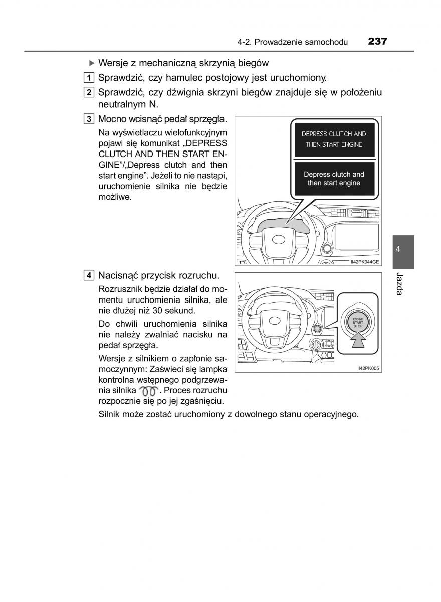 Toyota Hilux VIII 8 AN120 AN130 instrukcja obslugi / page 237