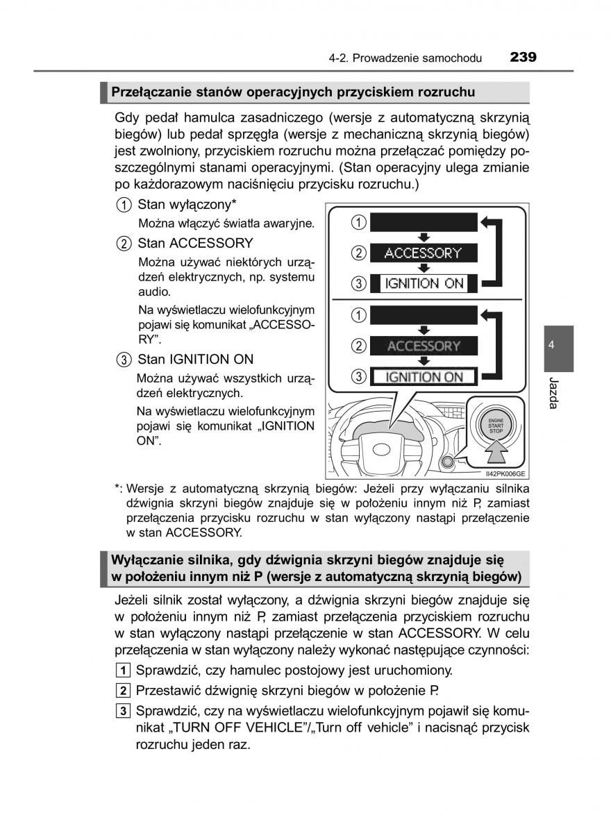 Toyota Hilux VIII 8 AN120 AN130 instrukcja obslugi / page 239