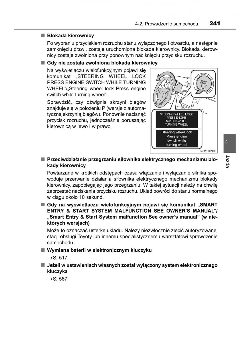 Toyota Hilux VIII 8 AN120 AN130 instrukcja obslugi / page 241