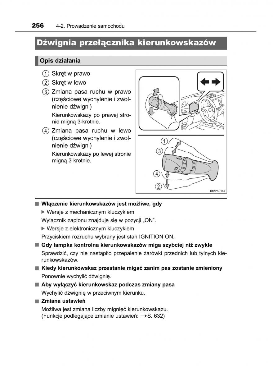 Toyota Hilux VIII 8 AN120 AN130 instrukcja obslugi / page 256