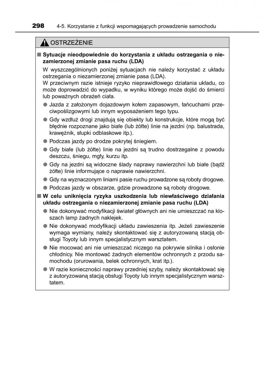 Toyota Hilux VIII 8 AN120 AN130 instrukcja obslugi / page 298