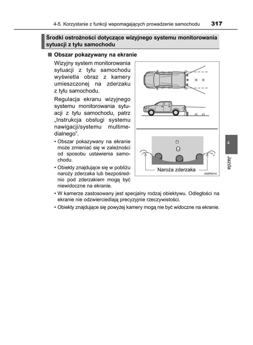 Toyota Hilux VIII 8 AN120 AN130 instrukcja obslugi / page 317