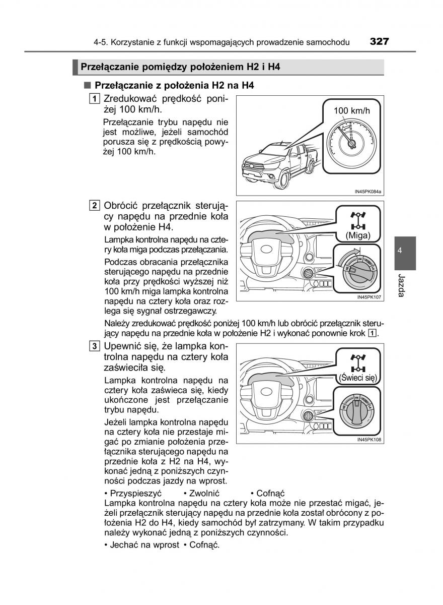 Toyota Hilux VIII 8 AN120 AN130 instrukcja obslugi / page 327