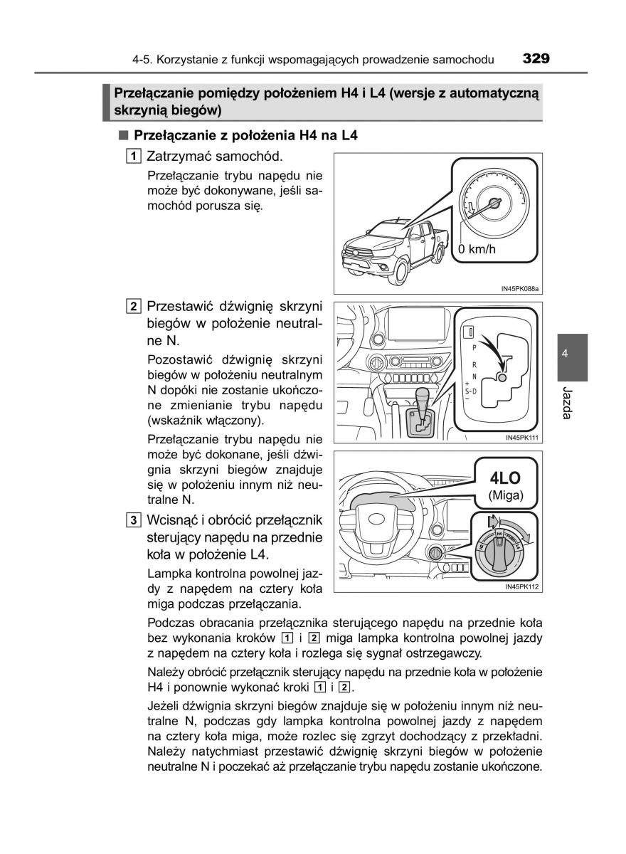 Toyota Hilux VIII 8 AN120 AN130 instrukcja obslugi / page 329