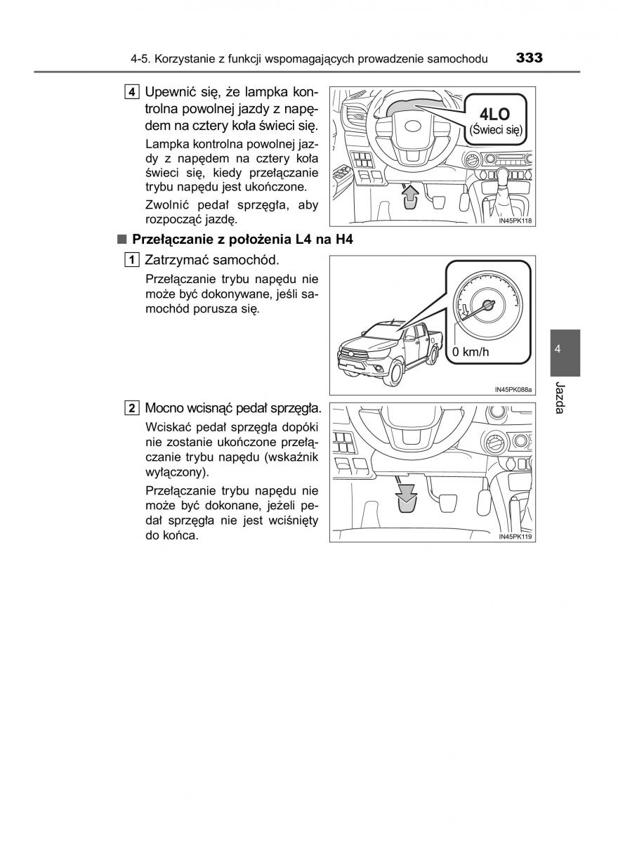 Toyota Hilux VIII 8 AN120 AN130 instrukcja obslugi / page 333