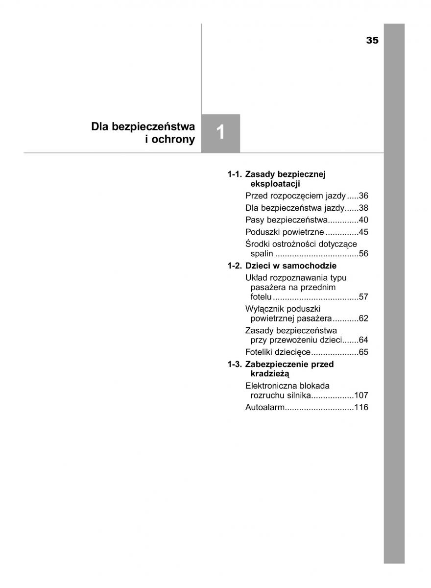 Toyota Hilux VIII 8 AN120 AN130 instrukcja obslugi / page 35