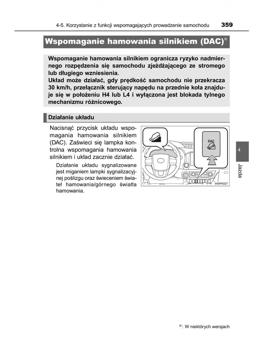 Toyota Hilux VIII 8 AN120 AN130 instrukcja obslugi / page 359