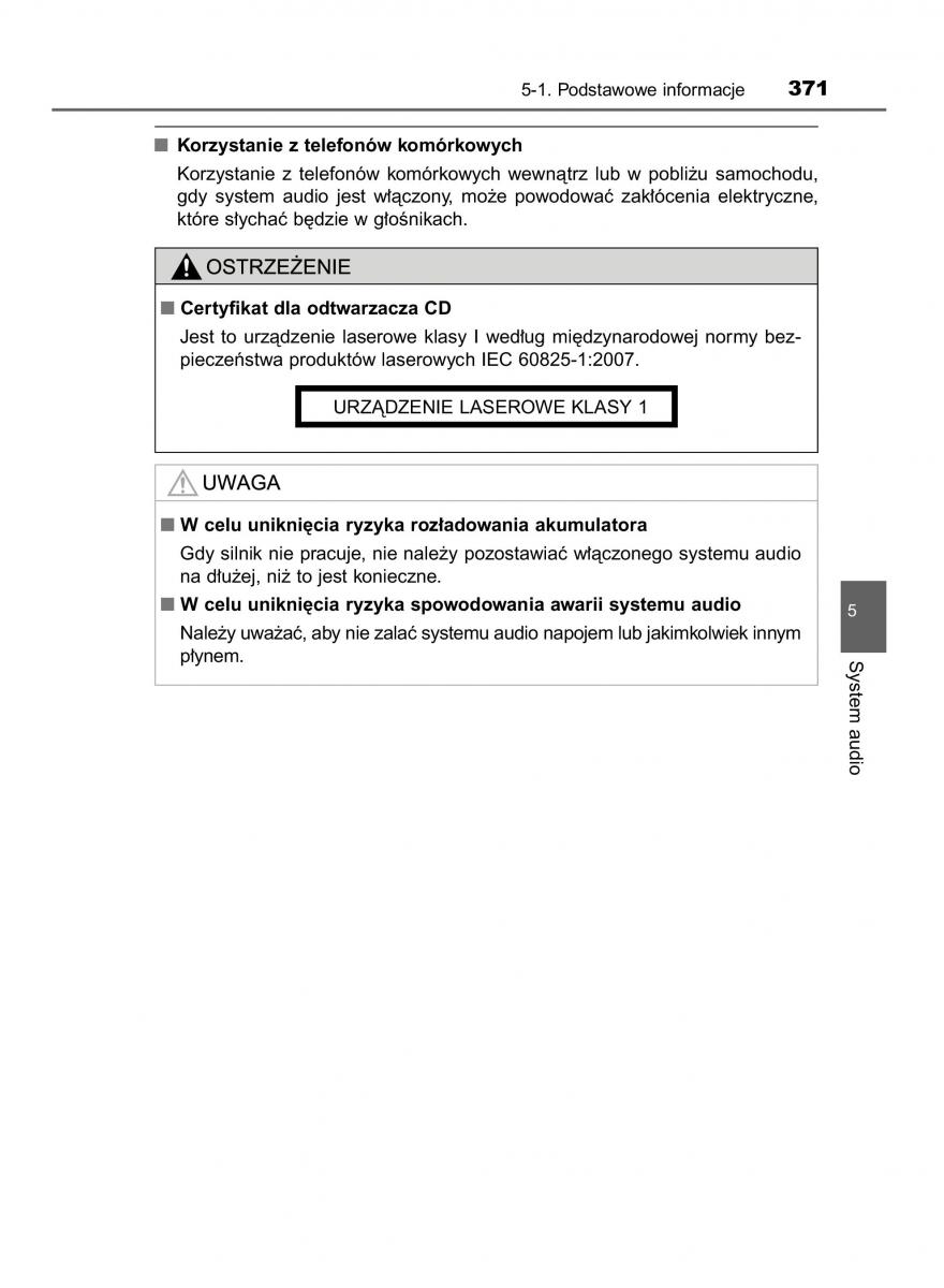 Toyota Hilux VIII 8 AN120 AN130 instrukcja obslugi / page 371