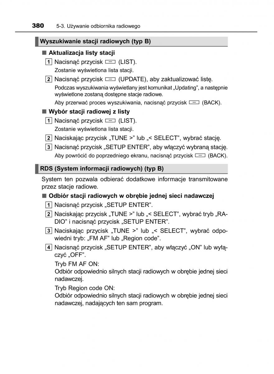 Toyota Hilux VIII 8 AN120 AN130 instrukcja obslugi / page 380