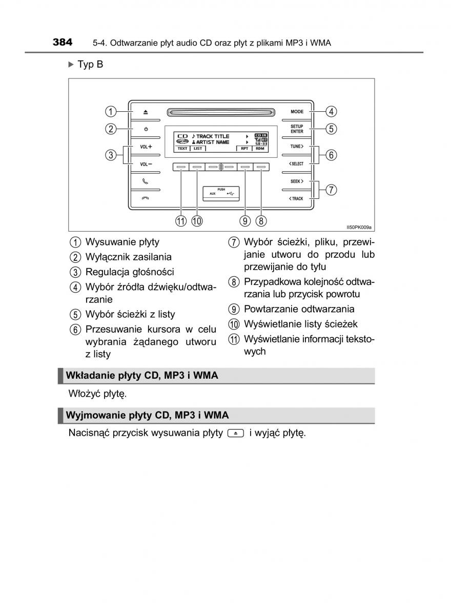 Toyota Hilux VIII 8 AN120 AN130 instrukcja obslugi / page 384