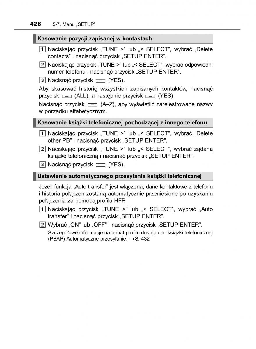 Toyota Hilux VIII 8 AN120 AN130 instrukcja obslugi / page 426