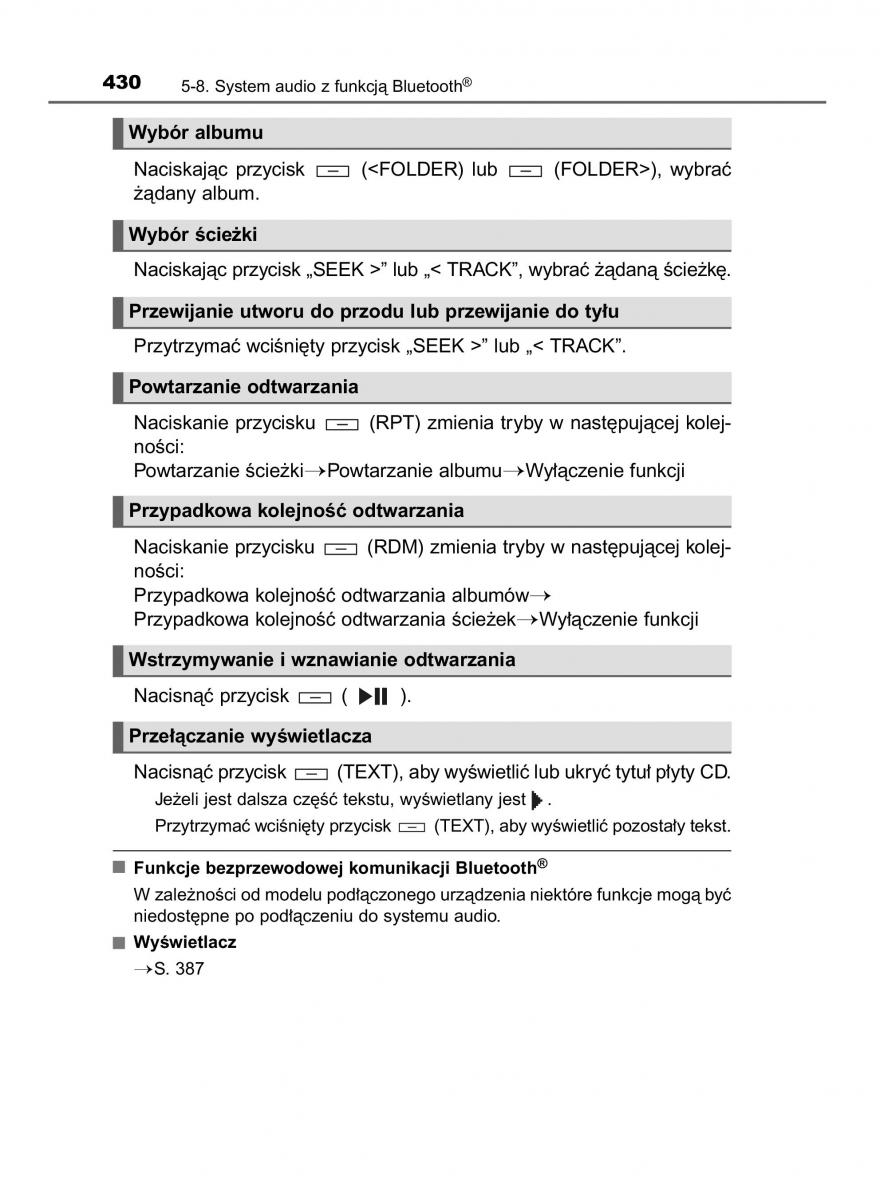 Toyota Hilux VIII 8 AN120 AN130 instrukcja obslugi / page 430