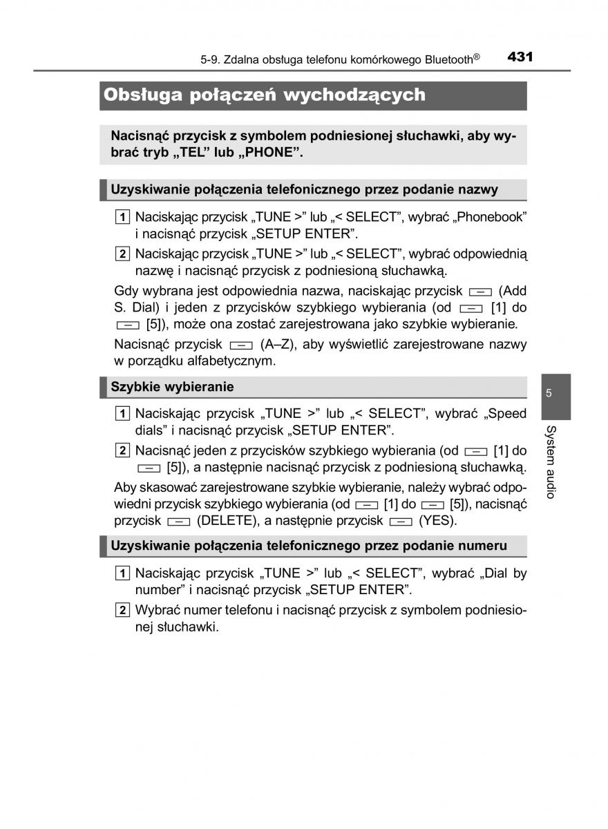 Toyota Hilux VIII 8 AN120 AN130 instrukcja obslugi / page 431