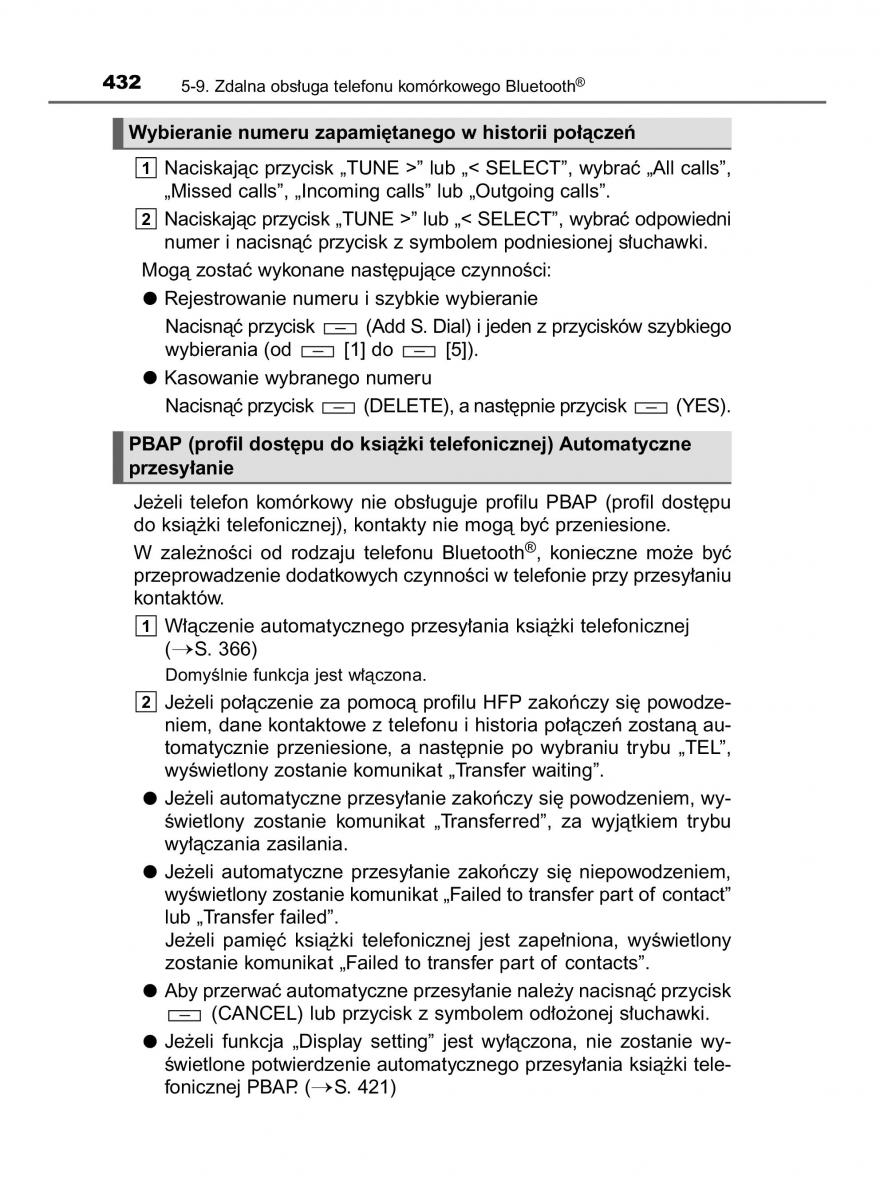 Toyota Hilux VIII 8 AN120 AN130 instrukcja obslugi / page 432