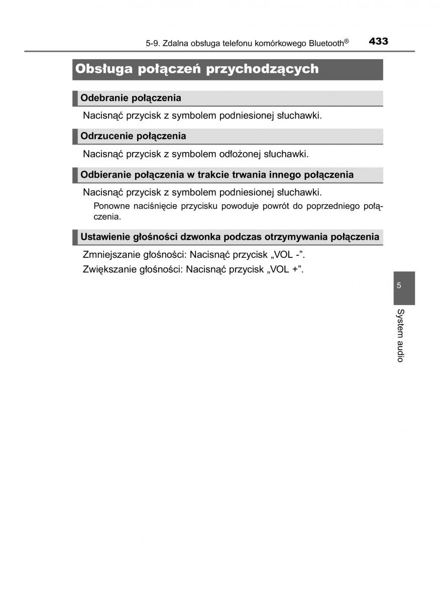 Toyota Hilux VIII 8 AN120 AN130 instrukcja obslugi / page 433