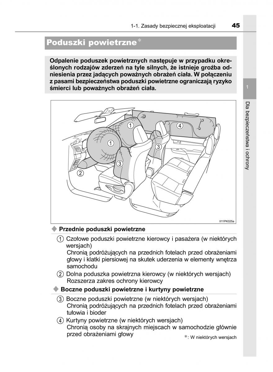 Toyota Hilux VIII 8 AN120 AN130 instrukcja obslugi / page 45